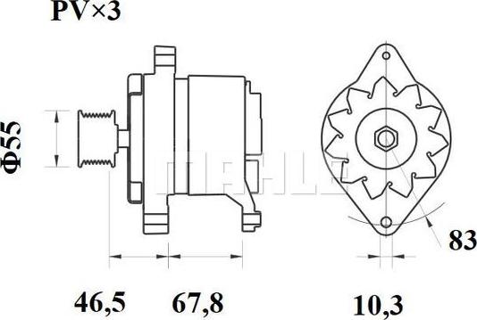 Wilmink Group WG2043689 - Генератор vvparts.bg