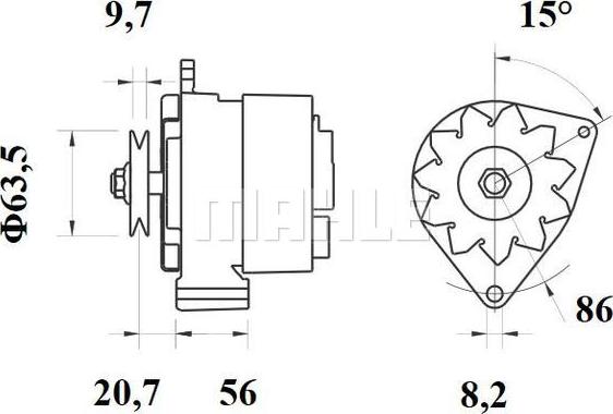 Wilmink Group WG2043684 - Генератор vvparts.bg