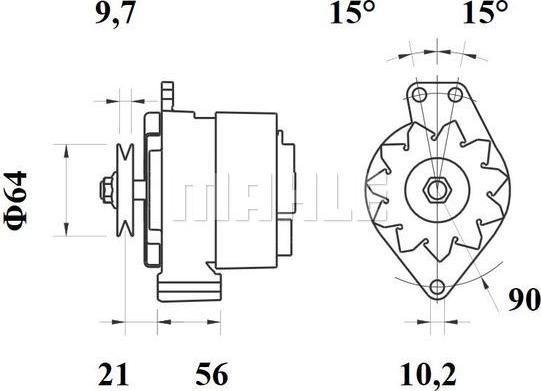 Wilmink Group WG2043383 - Генератор vvparts.bg