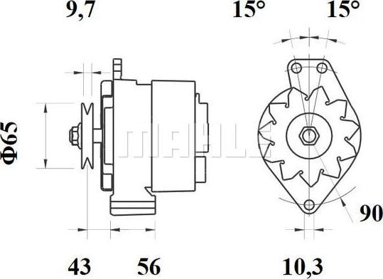 Wilmink Group WG2043736 - Генератор vvparts.bg