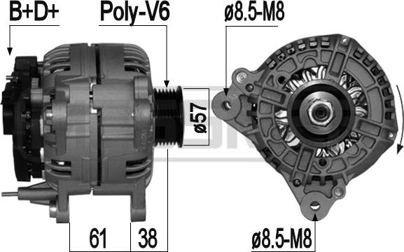 Wilmink Group WG2011013 - Генератор vvparts.bg