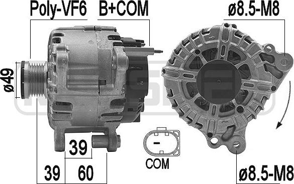 Wilmink Group WG2011184 - Генератор vvparts.bg