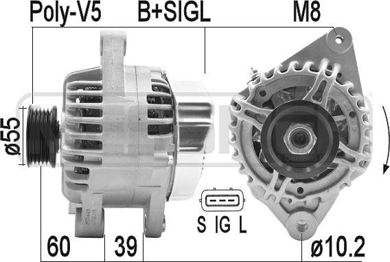 Wilmink Group WG2011380 - Генератор vvparts.bg