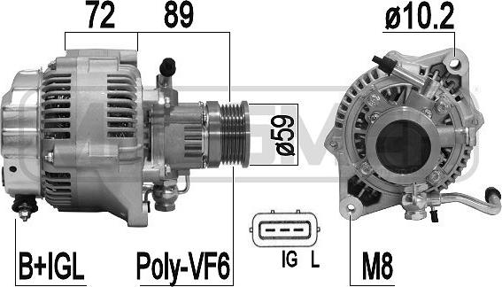 Wilmink Group WG2011320 - Генератор vvparts.bg