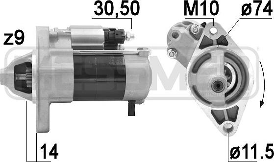 Wilmink Group WG2013496 - Стартер vvparts.bg