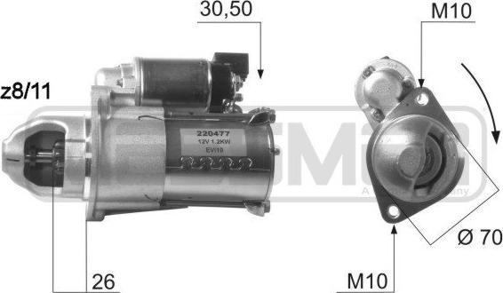 Wilmink Group WG2013038 - Стартер vvparts.bg