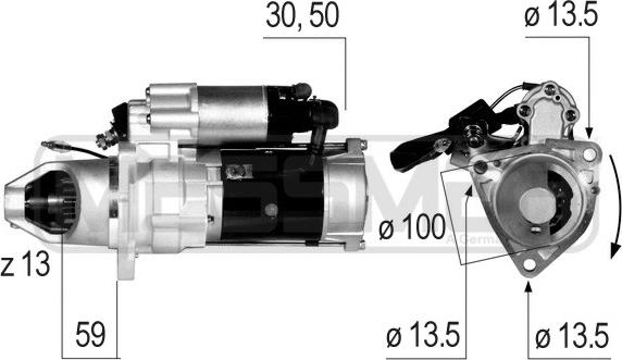 Wilmink Group WG2013182 - Стартер vvparts.bg