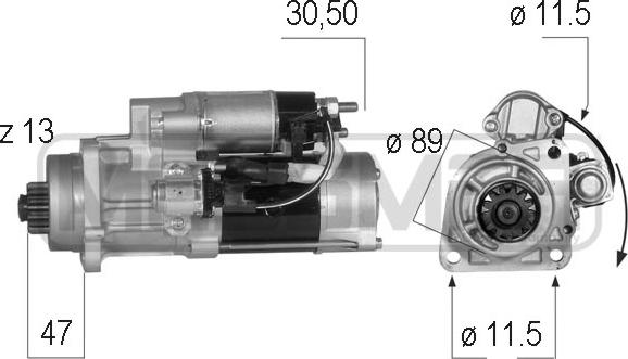 Wilmink Group WG2013133 - Стартер vvparts.bg