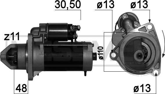 Wilmink Group WG2013295 - Стартер vvparts.bg