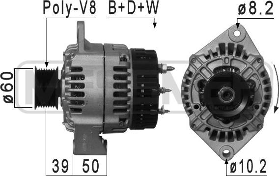 Wilmink Group WG2012460 - Генератор vvparts.bg