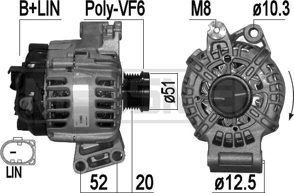 Wilmink Group WG2012430 - Генератор vvparts.bg