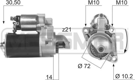 Wilmink Group WG2012696 - Стартер vvparts.bg