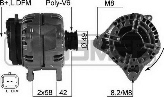 Wilmink Group WG2012045 - Генератор vvparts.bg