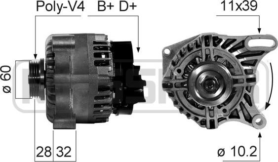 Wilmink Group WG2012129 - Генератор vvparts.bg