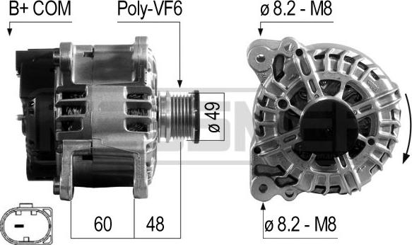 Wilmink Group WG2012176 - Генератор vvparts.bg