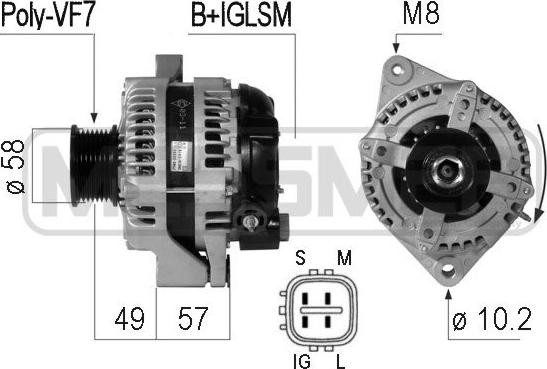 Wilmink Group WG2012254 - Генератор vvparts.bg