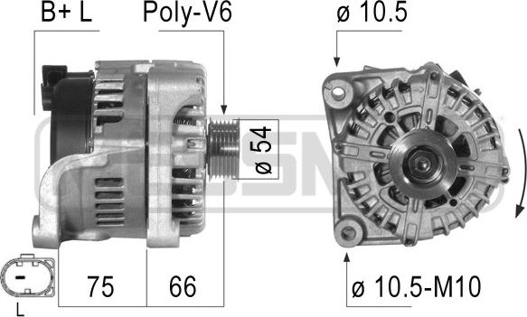 Wilmink Group WG2012268 - Генератор vvparts.bg