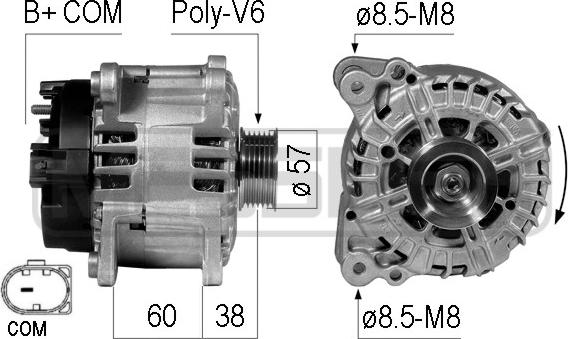 Wilmink Group WG2012214 - Генератор vvparts.bg