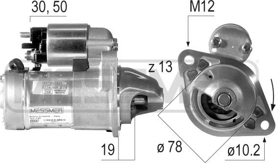 Wilmink Group WG2012709 - Стартер vvparts.bg