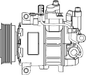 Wilmink Group WG2039848 - Компресор, климатизация vvparts.bg