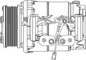 Wilmink Group WG2039860 - Компресор, климатизация vvparts.bg