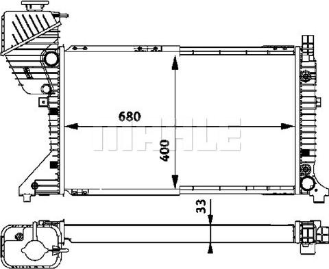 Wilmink Group WG2193178 - Радиатор, охлаждане на двигателя vvparts.bg