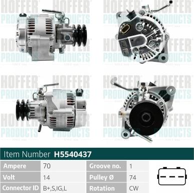 Wilmink Group WG2197034 - Генератор vvparts.bg