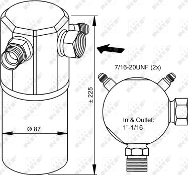 Wilmink Group WG2159946 - Изсушител, климатизация vvparts.bg