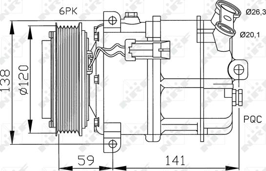 Wilmink Group WG2159199 - Компресор, климатизация vvparts.bg