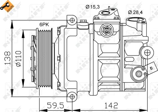 Wilmink Group WG2159167 - Компресор, климатизация vvparts.bg