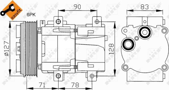 Wilmink Group WG2159137 - Компресор, климатизация vvparts.bg