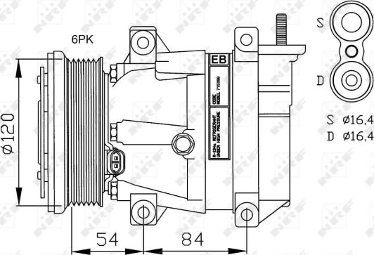 Wilmink Group WG2159398 - Компресор, климатизация vvparts.bg