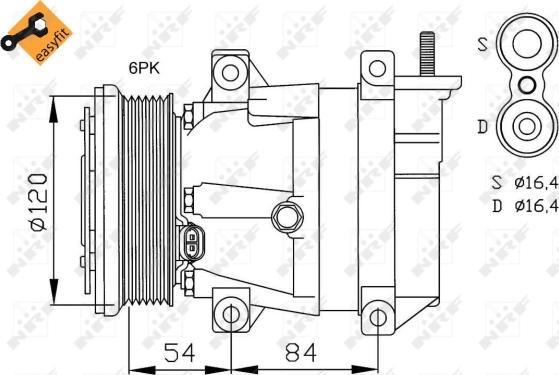 Wilmink Group WG2159397 - Компресор, климатизация vvparts.bg