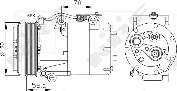 Wilmink Group WG2159261 - Компресор, климатизация vvparts.bg