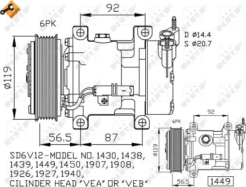 Wilmink Group WG2159235 - Компресор, климатизация vvparts.bg