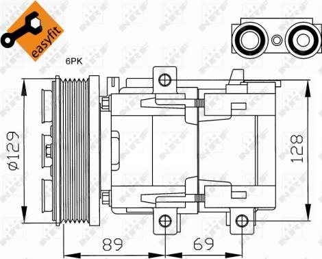 Wilmink Group WG2159221 - Компресор, климатизация vvparts.bg