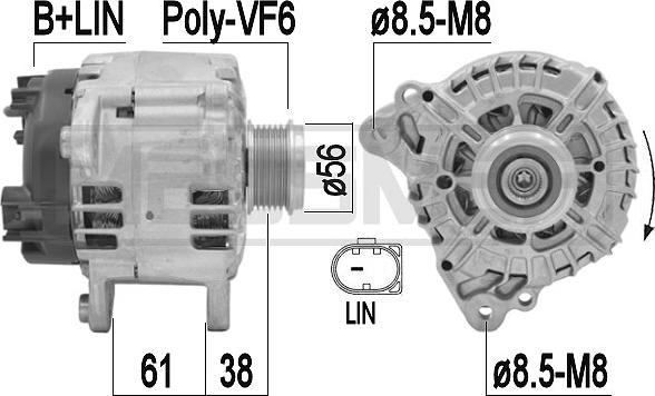 Wilmink Group WG2150845 - Генератор vvparts.bg