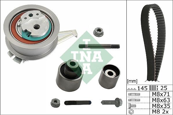 Wilmink Group WG2152016 - Комплект ангренажен ремък vvparts.bg