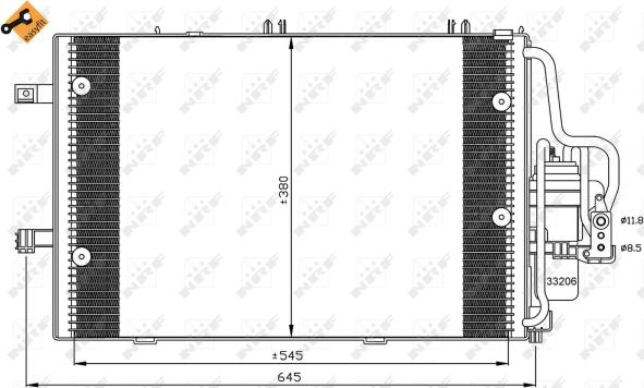 Wilmink Group WG2160959 - Кондензатор, климатизация vvparts.bg