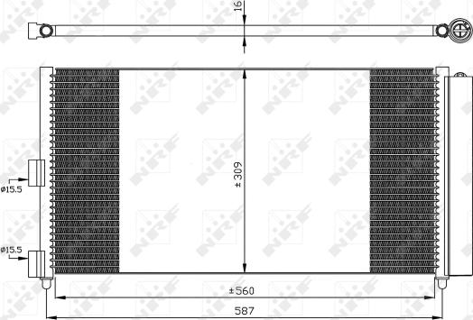 Wilmink Group WG2160937 - Кондензатор, климатизация vvparts.bg