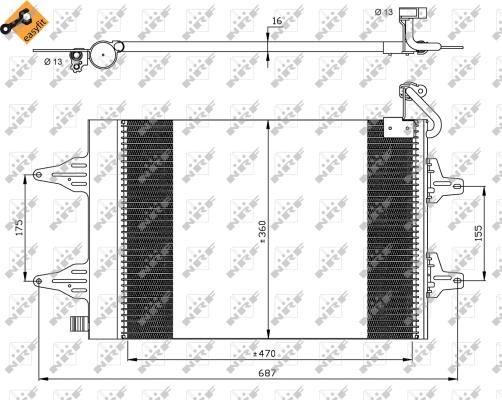 Wilmink Group WG2160921 - Кондензатор, климатизация vvparts.bg