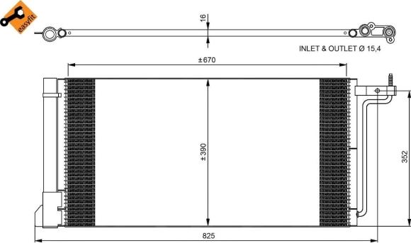 Wilmink Group WG2160507 - Кондензатор, климатизация vvparts.bg