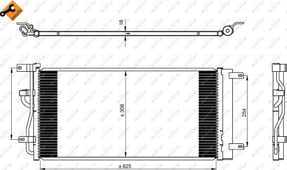 Wilmink Group WG2160572 - Кондензатор, климатизация vvparts.bg