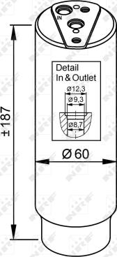 Wilmink Group WG2160030 - Изсушител, климатизация vvparts.bg