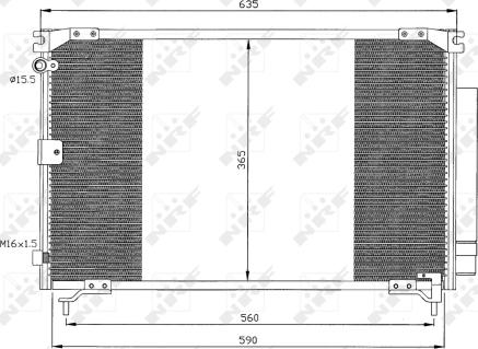 Wilmink Group WG2160851 - Кондензатор, климатизация vvparts.bg