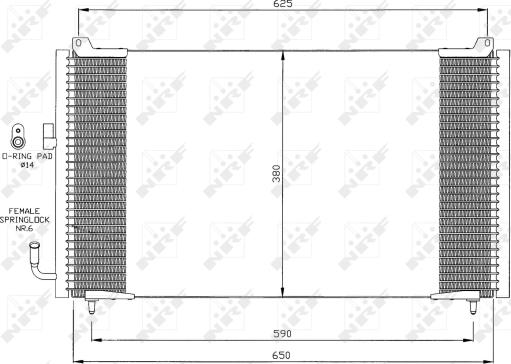 Wilmink Group WG2160871 - Кондензатор, климатизация vvparts.bg