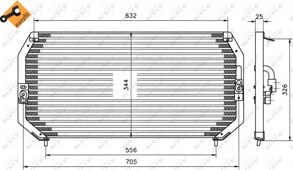 Wilmink Group WG2160784 - Кондензатор, климатизация vvparts.bg