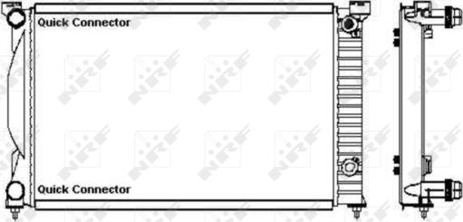 Wilmink Group WG2161901 - Радиатор, охлаждане на двигателя vvparts.bg