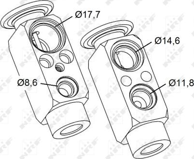 Wilmink Group WG2161485 - Разширителен клапан, климатизация vvparts.bg