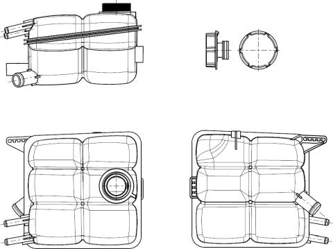 Wilmink Group WG2161586 - Разширителен съд, охладителна течност vvparts.bg